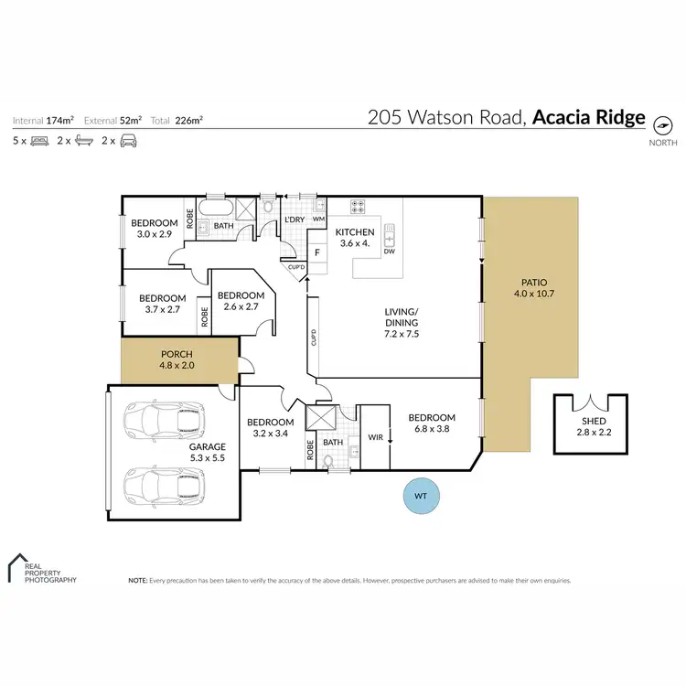 Floorplan of Homely house listing, 205 Watson Road, Acacia Ridge QLD 4110