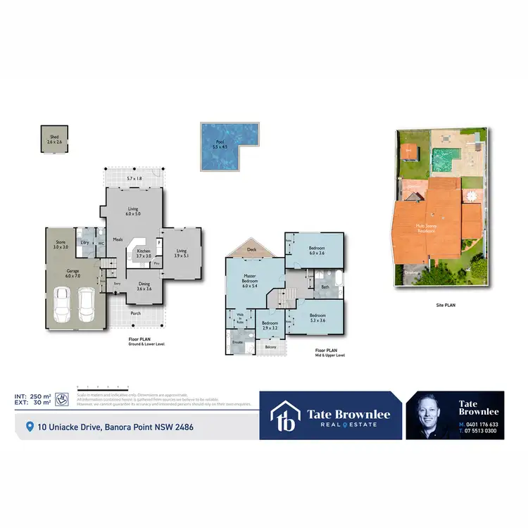 Floorplan of Homely house listing, 10 Uniacke Drive, Banora Point NSW 2486