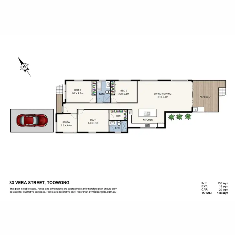 Floorplan of Homely house listing, 33 Vera Street, Toowong QLD 4066