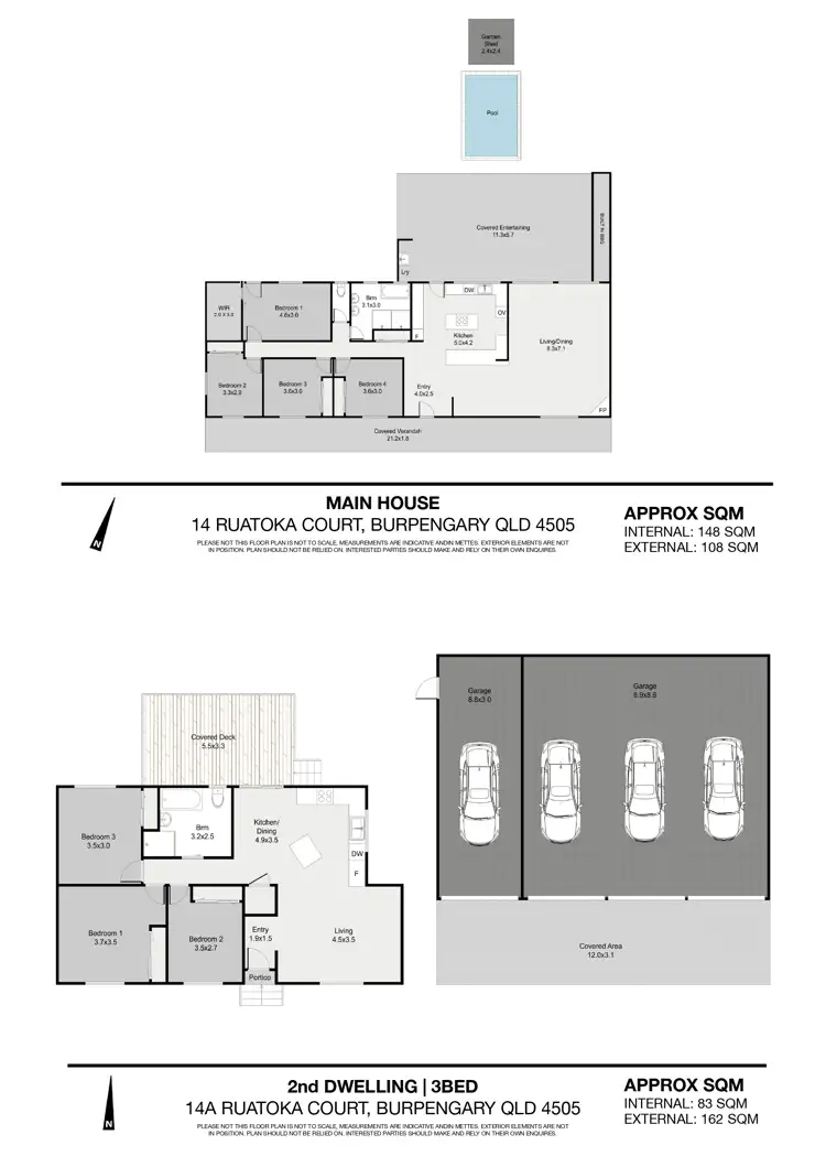 Floorplan of Homely house listing, 2-18 Ruatoka Court, Burpengary QLD 4505