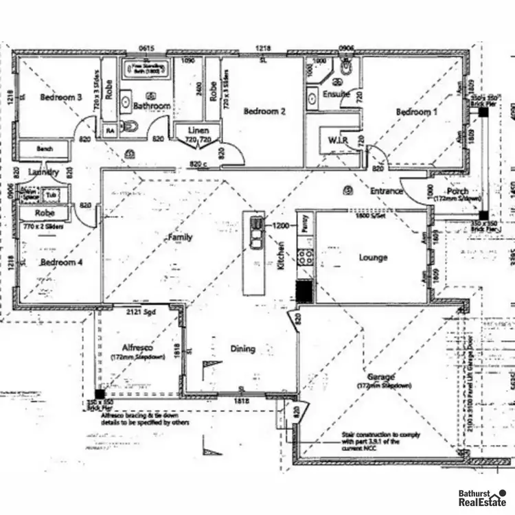 Floorplan of Homely house listing, 1 Sunbright Road, Kelso NSW 2795