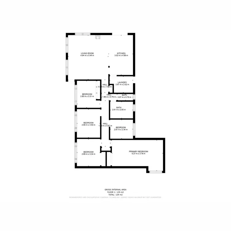 Floorplan of Homely house listing, 41 Pullaming Street, Curlewis NSW 2381
