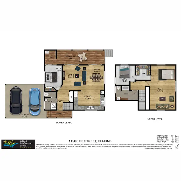 Floorplan of Homely house listing, 1 Barlee Street, Eumundi QLD 4562