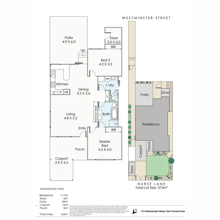 Floorplan of Homely house listing, 17a Westminster Street, East Victoria Park WA 6101