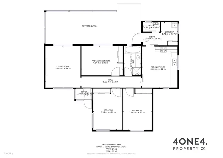 Floorplan of Homely house listing, 18 Dowsing Avenue, Dowsing Point TAS 7010