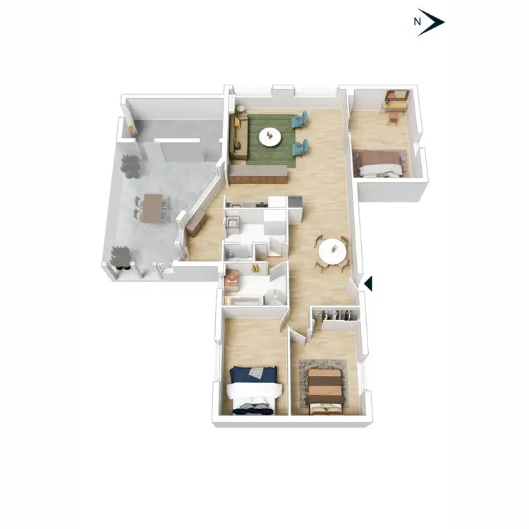 Floorplan of Homely house listing, 65 Sussex Road, Rye VIC 3941
