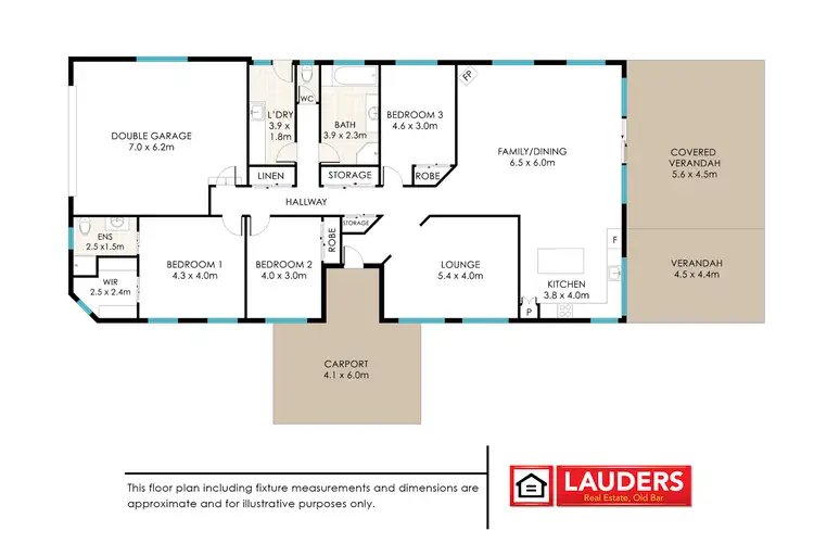 Floorplan of Homely house listing, 75 Peveril Street, Tinonee NSW 2430