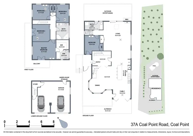 Floorplan of Homely house listing, 37a Coal Point Road, Coal Point NSW 2283