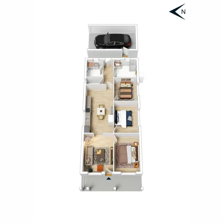 Floorplan of Homely house listing, 59 Eighth Avenue, Rosebud VIC 3939