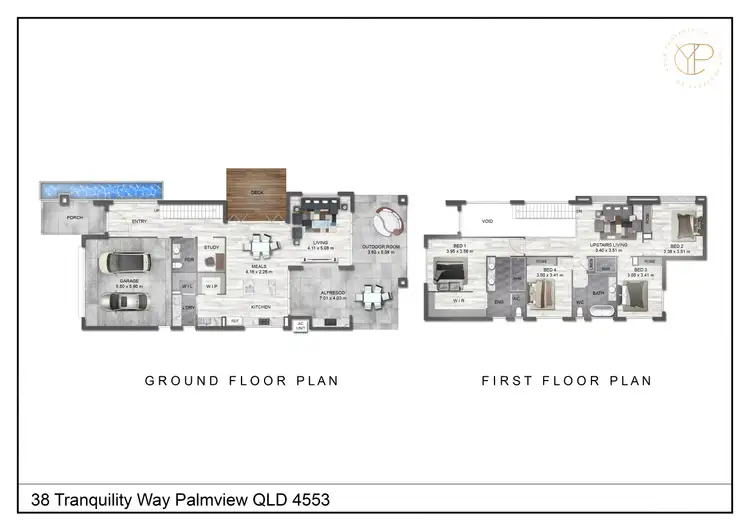 Floorplan of Homely house listing, 38 Tranquility Way, Palmview QLD 4553