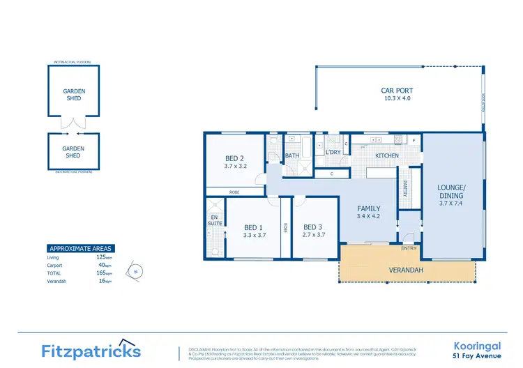 Floorplan of Homely house listing, 51 Fay Avenue, Kooringal NSW 2650