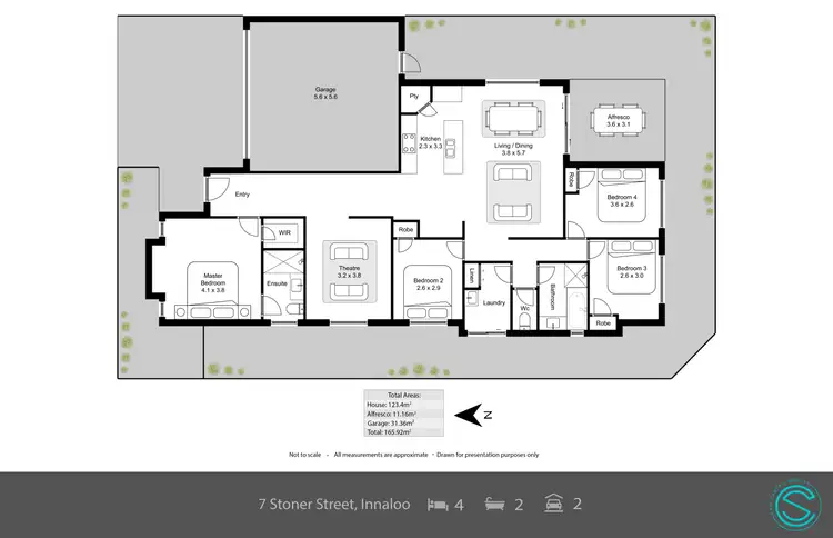 Floorplan of Homely house listing, 7 Stoner Street, Innaloo WA 6018