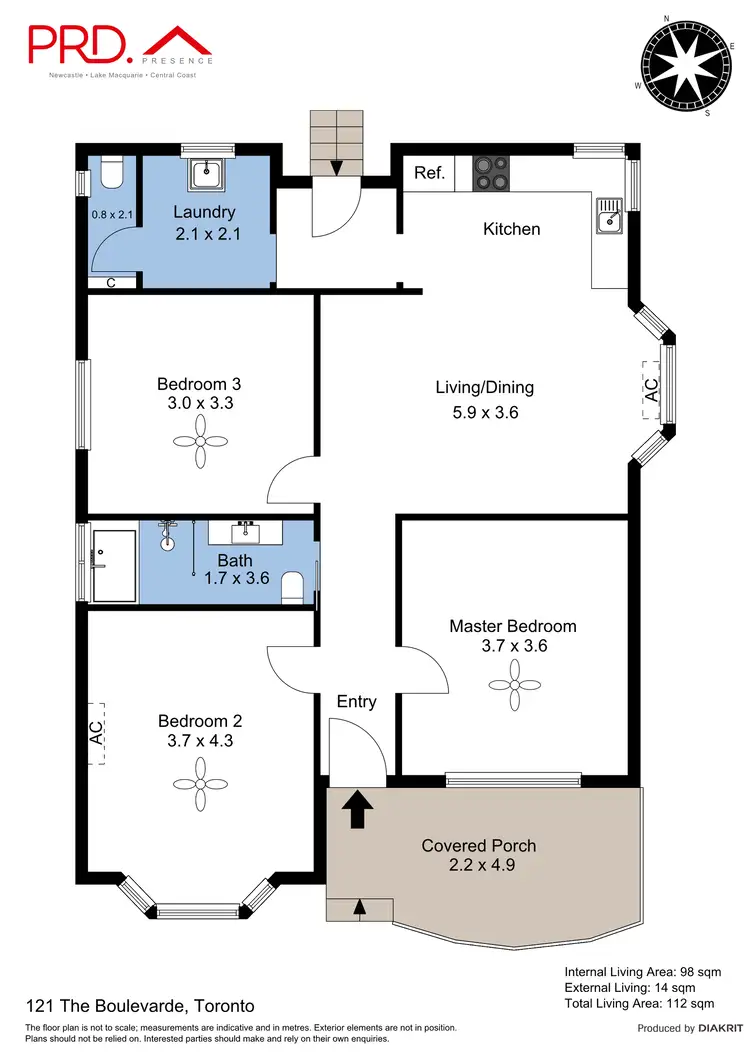 Floorplan of Homely house listing, 121 The Boulevarde, Toronto NSW 2283