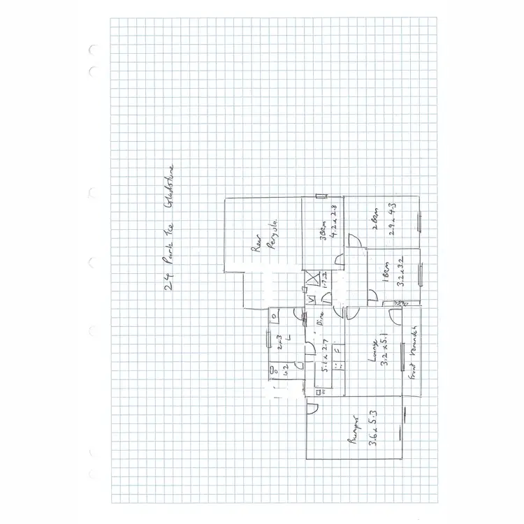 Floorplan of Homely house listing, 24 Park Terrace, Gladstone SA 5473