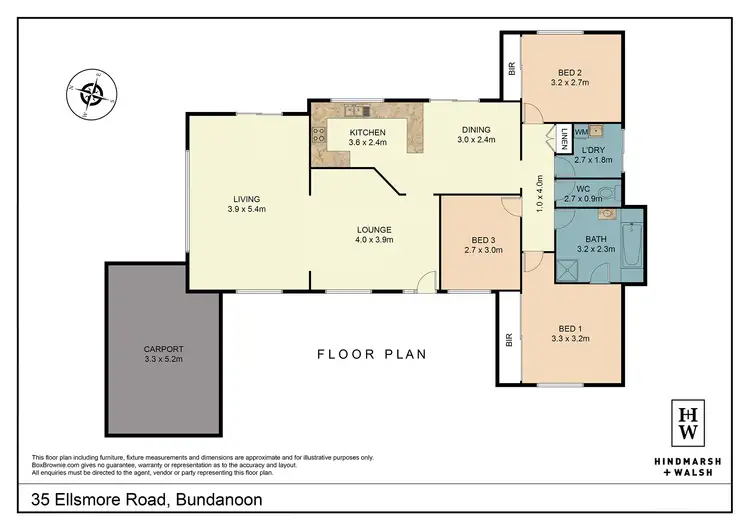 Floorplan of Homely house listing, 35 Ellsmore Road, Bundanoon NSW 2578
