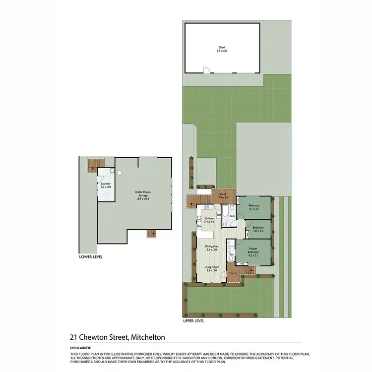 Floorplan of Homely house listing, 21 Chewton Street, Mitchelton QLD 4053