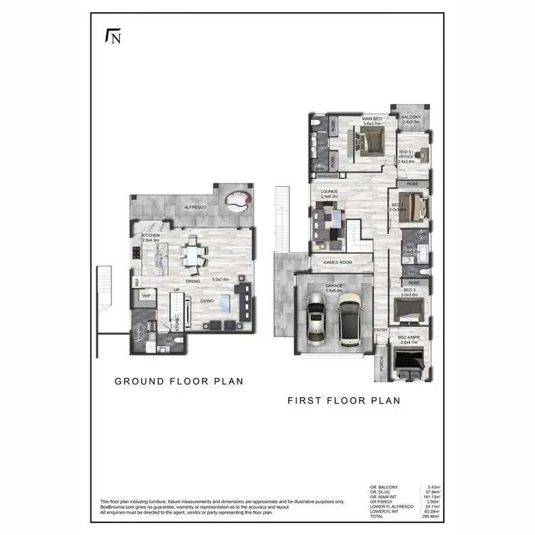 Floorplan of Homely house listing, 40 Cooper Way, Spring Mountain QLD 4300