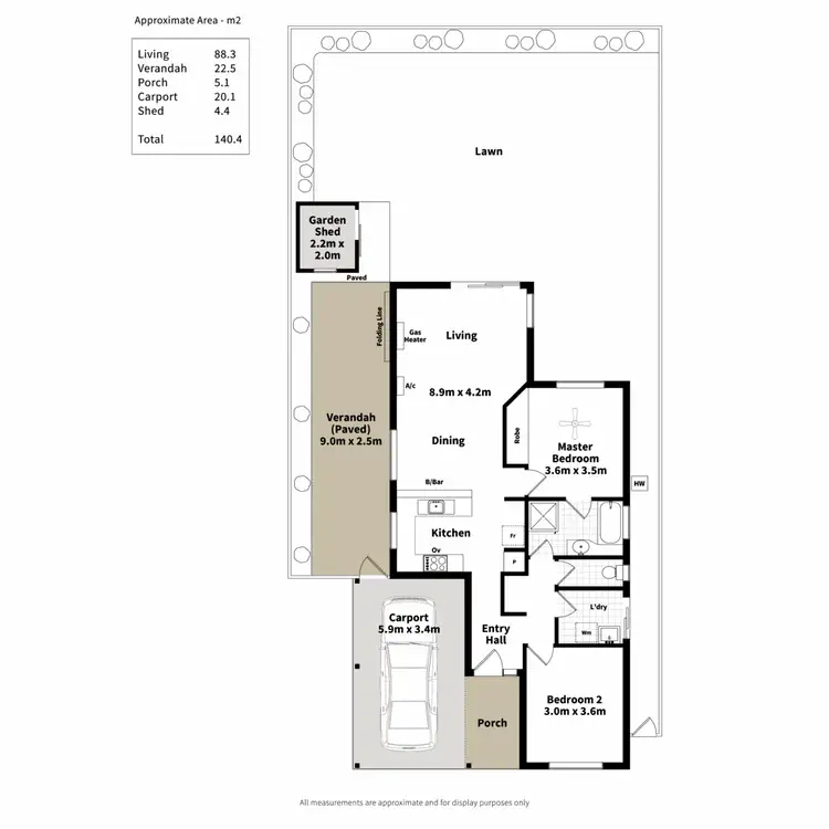 Floorplan of Homely house listing, 11 Ryan Close, Noarlunga Downs SA 5168