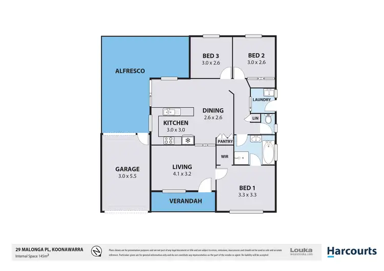 Floorplan of Homely house listing, 29 Malonga Place, Koonawarra NSW 2530