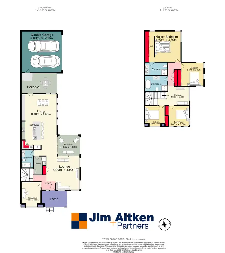 Floorplan of Homely terrace listing, 64 Forestwood Drive, Glenmore Park NSW 2745