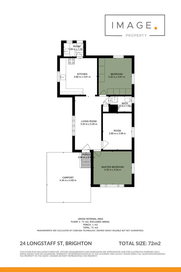 Floorplan of Homely house listing, 24 Longstaff Street, Brighton QLD 4017