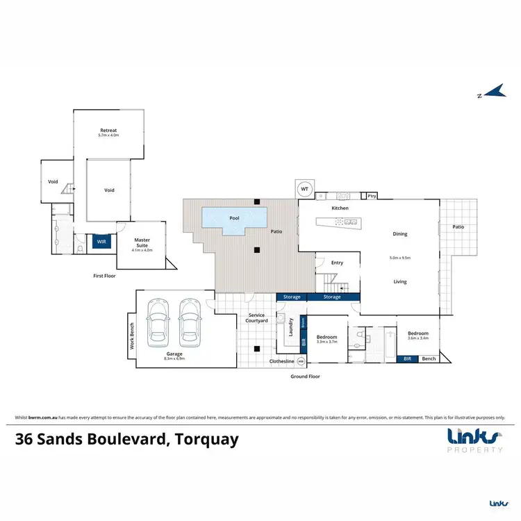 Floorplan of Homely house listing, 36 Sands Boulevard, Torquay VIC 3228
