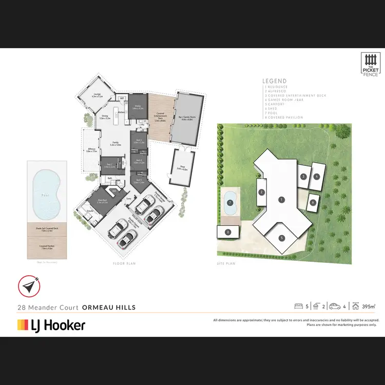 Floorplan of Homely house listing, 28 Meander Court, Ormeau Hills QLD 4208