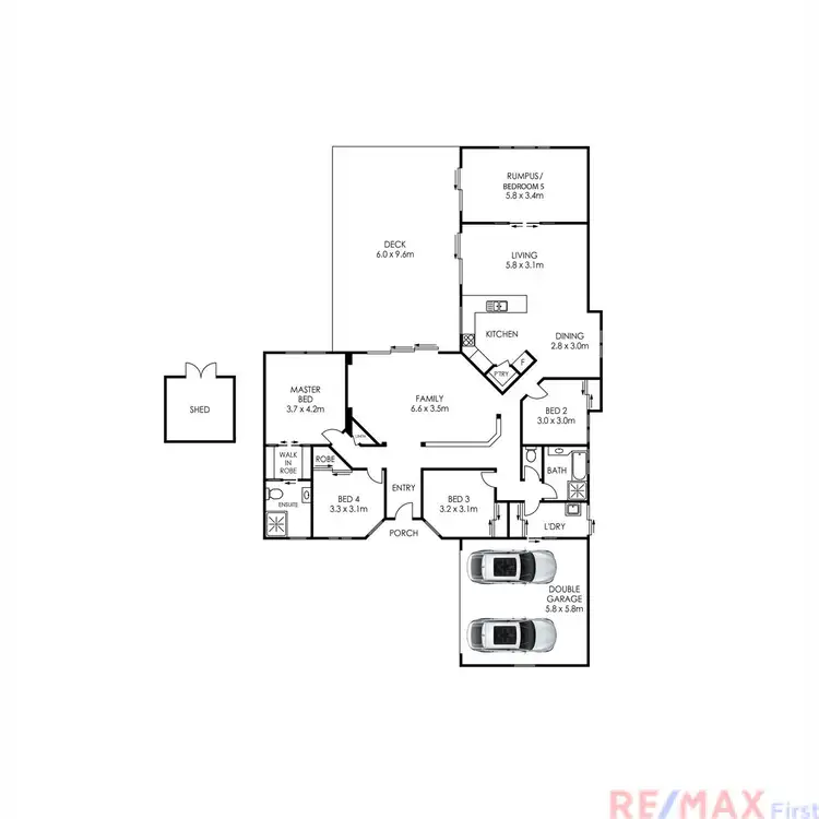 Floorplan of Homely house listing, 6 The Dales Crescent, Little Mountain QLD 4551