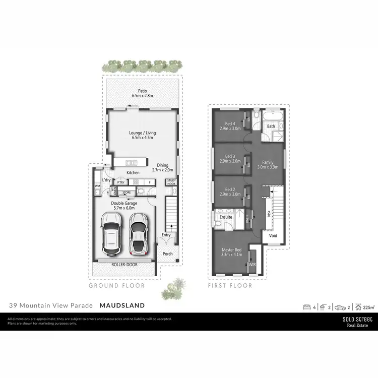 Floorplan of Homely house listing, 39 Mountain View Parade, Maudsland QLD 4210