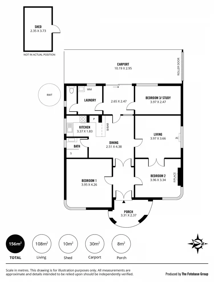 Floorplan of Homely house listing, 594 Marion Road, Park Holme SA 5043