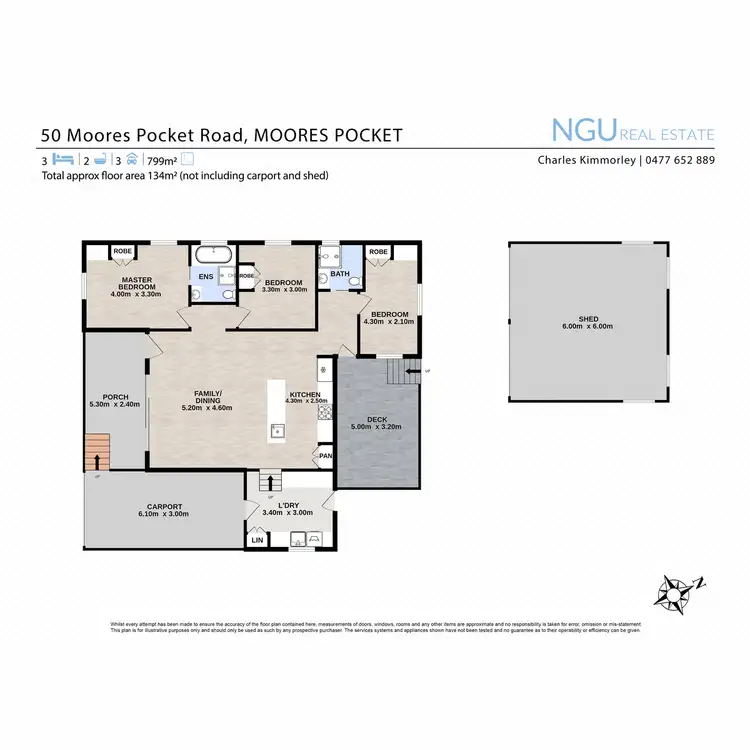 Floorplan of Homely house listing, 50 Moores Pocket Road, Tivoli QLD 4305