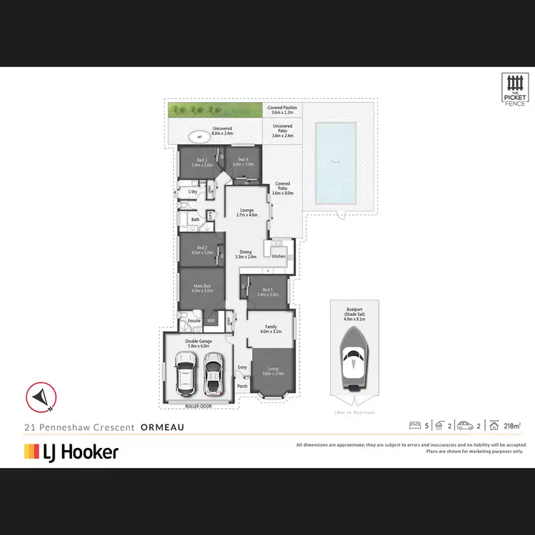 Floorplan of Homely house listing, 21 Penneshaw Crescent, Ormeau QLD 4208
