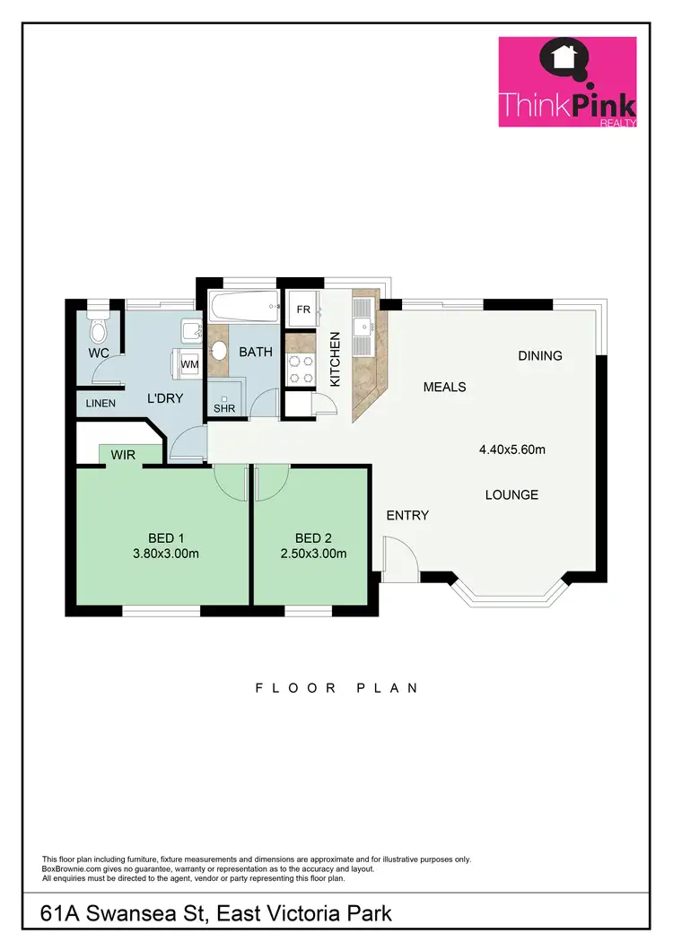 Floorplan of Homely house listing, 61A Swansea Street, East Victoria Park WA 6101