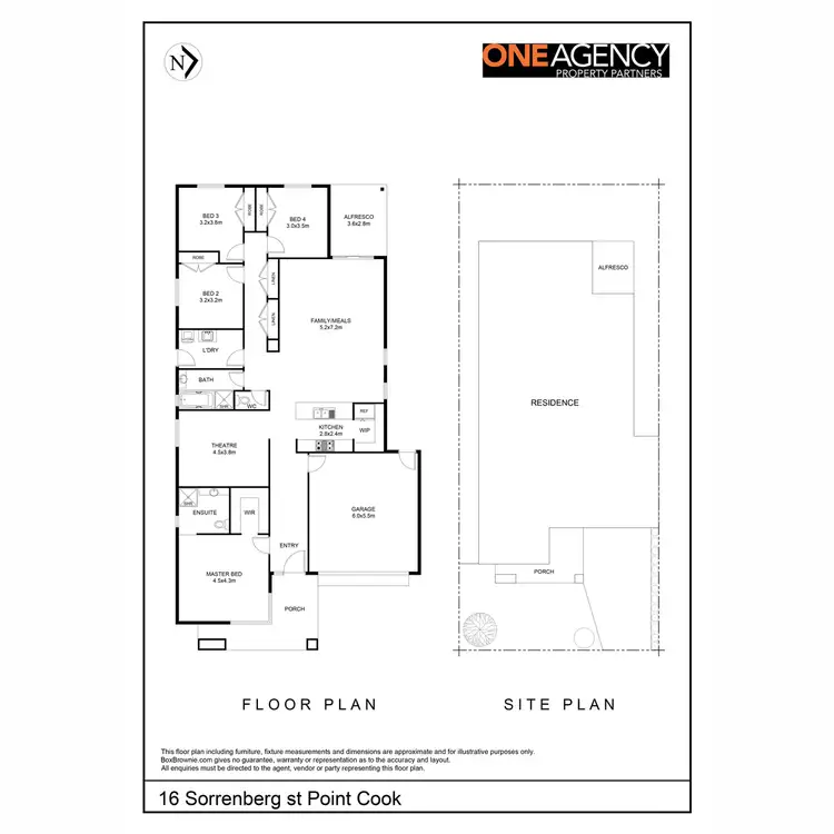Floorplan of Homely house listing, 16 Sorrenberg Street, Point Cook VIC 3030