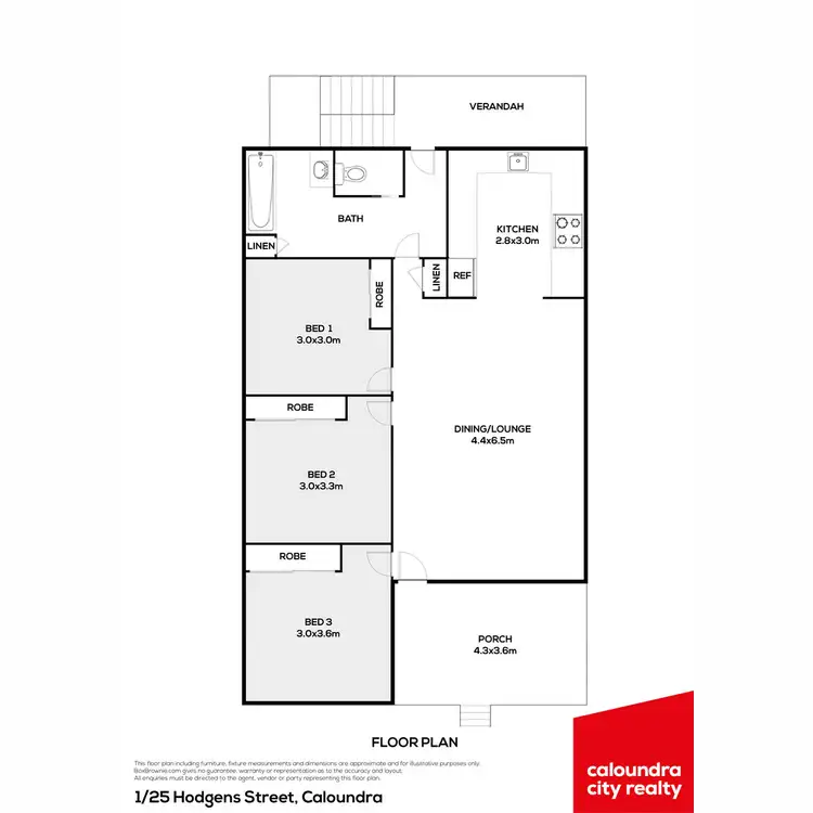 Floorplan of Homely house listing, 25 Hodgens Street, Caloundra QLD 4551