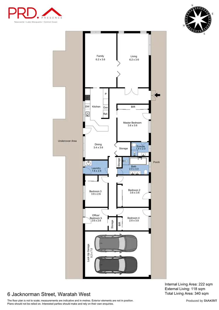 Floorplan of Homely house listing, 6 Jacknorman Street, Waratah West NSW 2298