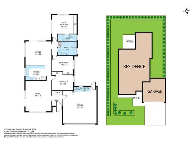Floorplan of Homely house listing, 9 Danebank Street, Boondall QLD 4034