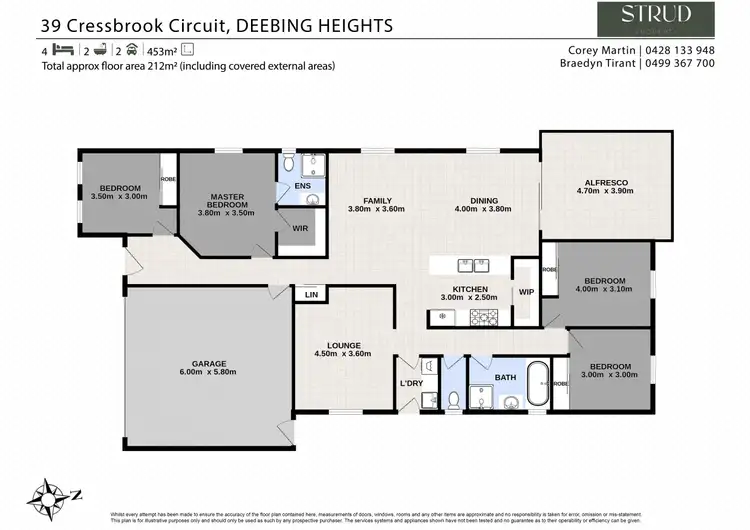 Floorplan of Homely house listing, 39 Cressbrook Circuit, Deebing Heights QLD 4306