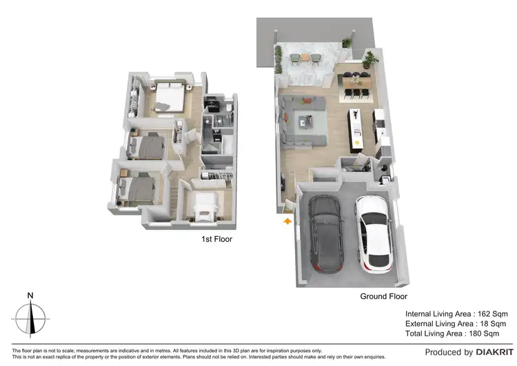 Floorplan of Homely townhouse listing, 22/30 Slade Street, Carseldine QLD 4034