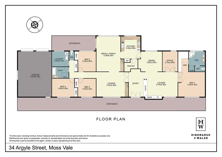 Floorplan of Homely house listing, 34 Argyle Street, Moss Vale NSW 2577