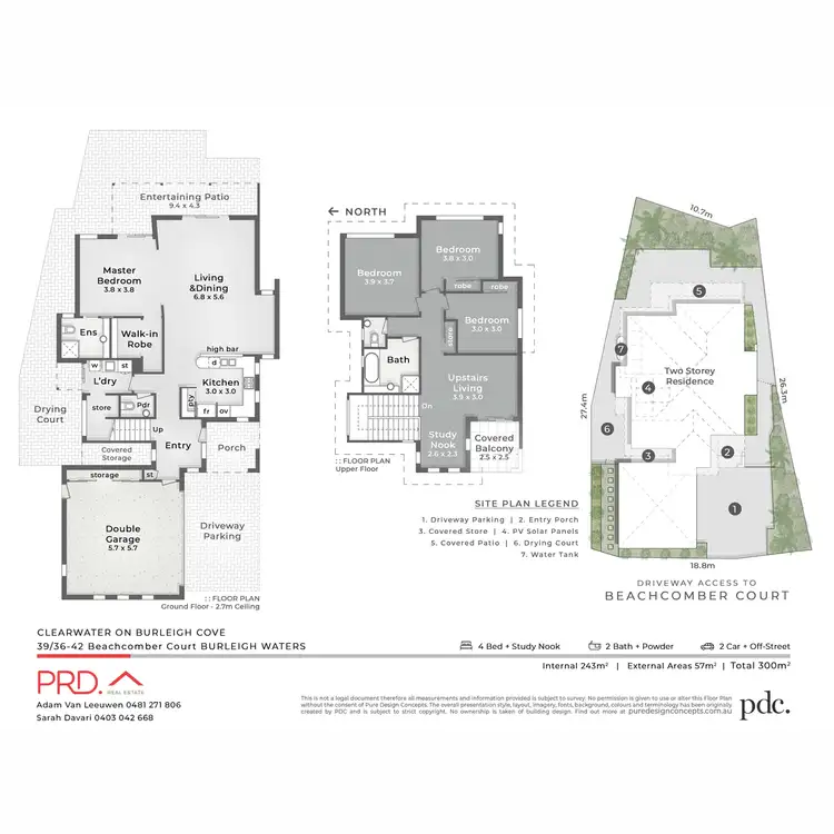 Floorplan of Homely house listing, 39/36-42 Beachcomber Court, Burleigh Waters QLD 4220