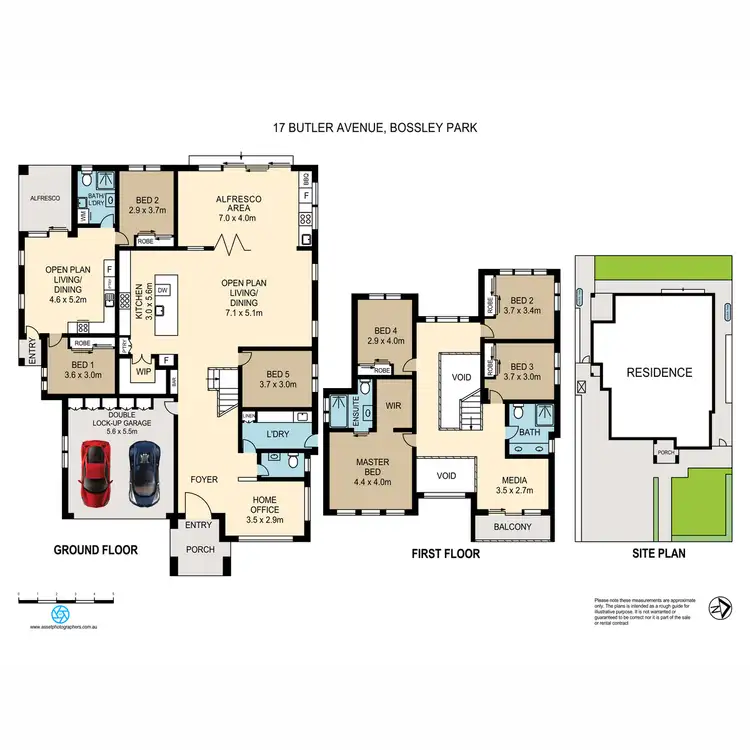 Floorplan of Homely house listing, 17 Butler Avenue, Bossley Park NSW 2176
