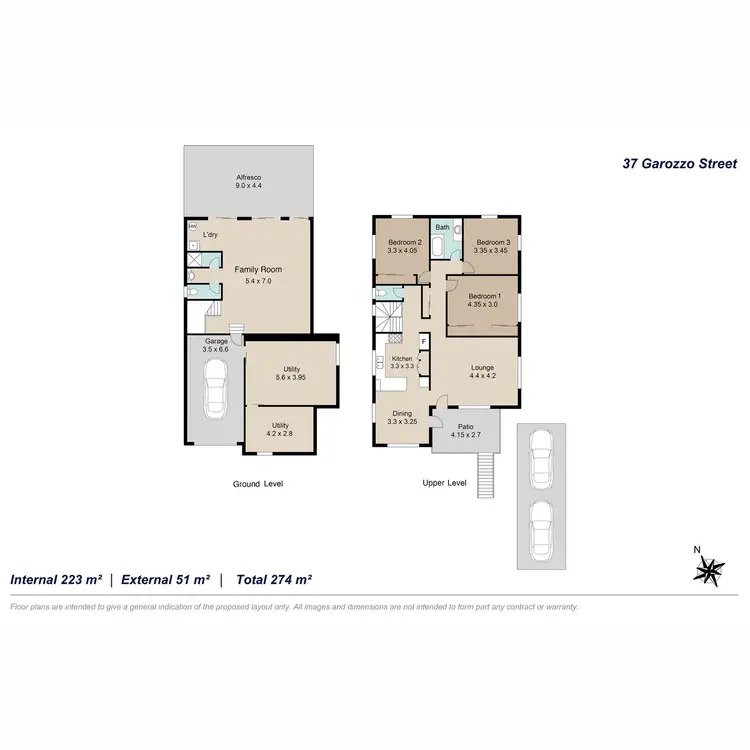 Floorplan of Homely house listing, 37 Garozzo Street, Boondall QLD 4034