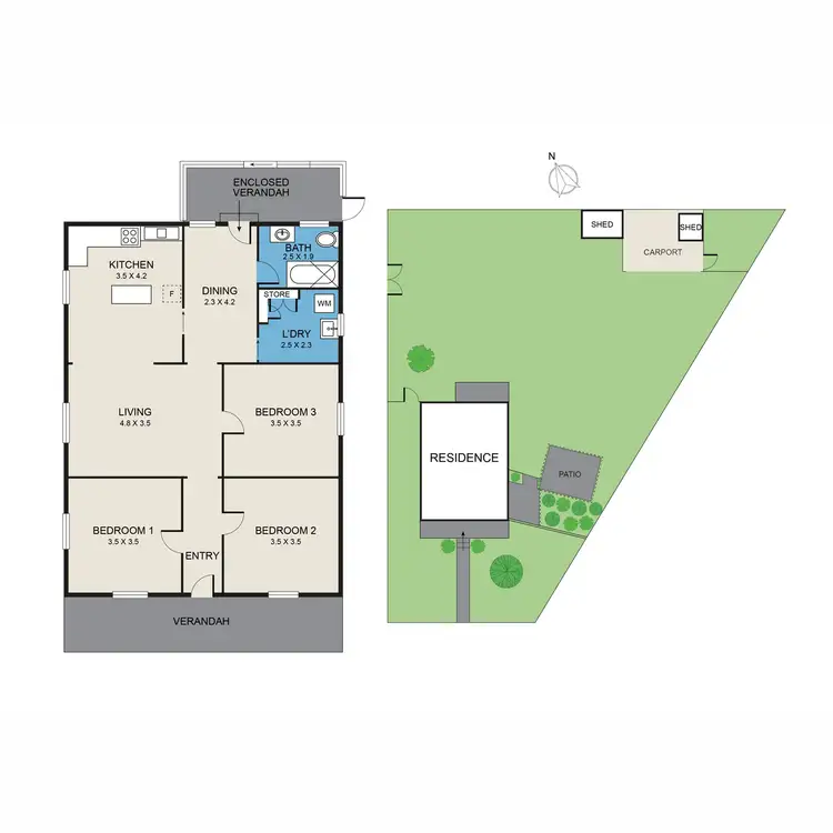 Floorplan of Homely house listing, 14 Mount View Road, Cessnock NSW 2325