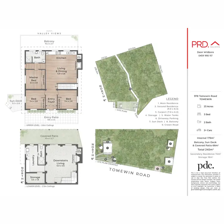 Floorplan of Homely rural property listing, 978 Tomewin Road, Tomewin NSW 2484