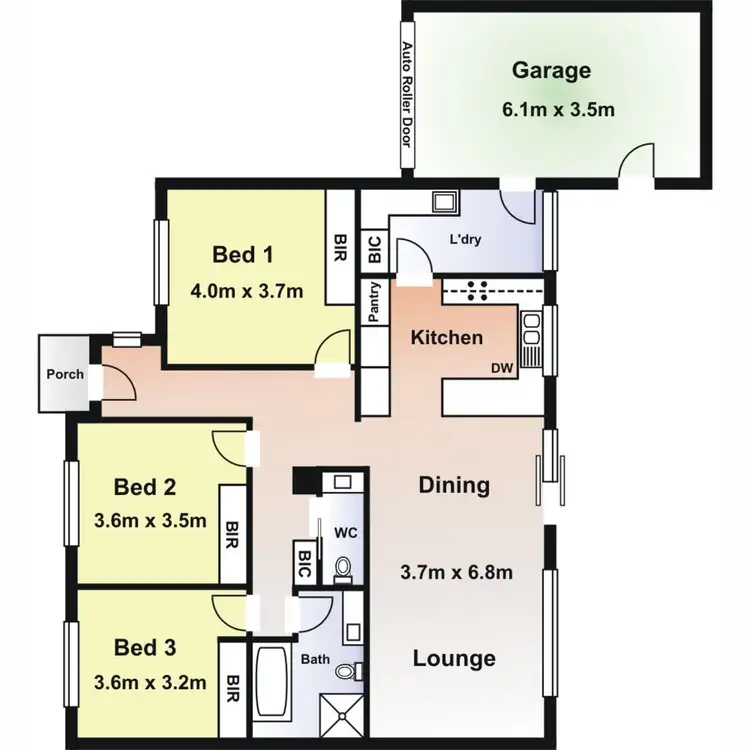 Floorplan of Homely house listing, 2/42 Flamingo Road, Capel Sound VIC 3940