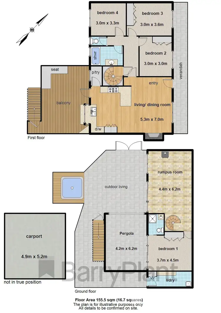 Floorplan of Homely house listing, 5 Albert Road, Clematis VIC 3782