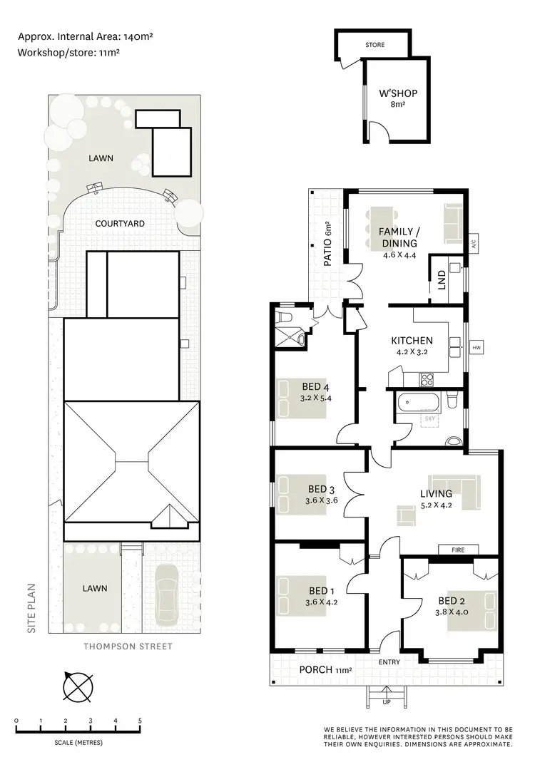 Floorplan of Homely house listing, 28 Thompson Street, Drummoyne NSW 2047