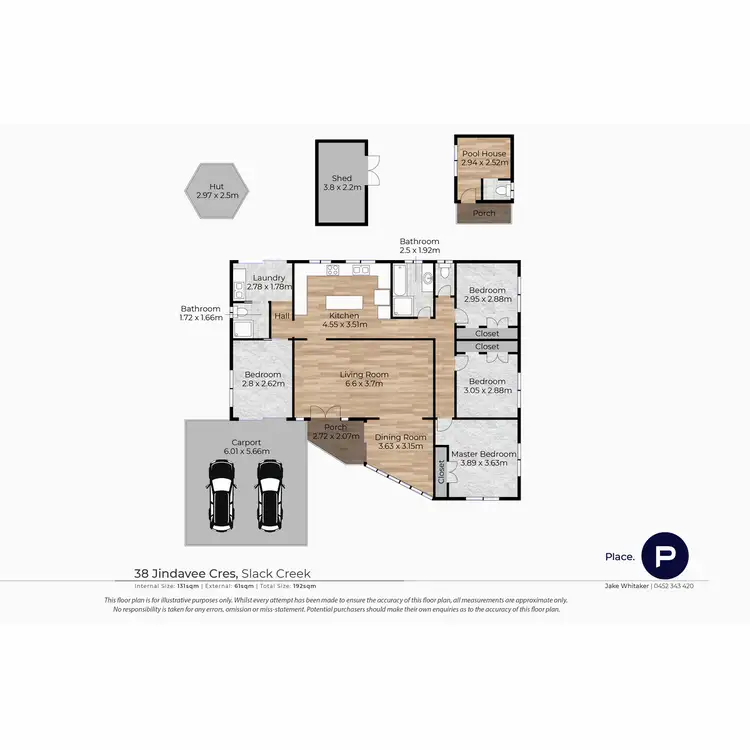 Floorplan of Homely house listing, 38 Jindavee Crescent, Slacks Creek QLD 4127
