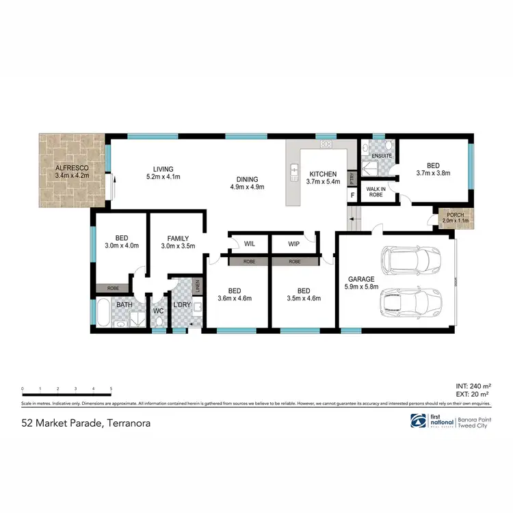 Floorplan of Homely house listing, 52 Market Parade, Terranora NSW 2486